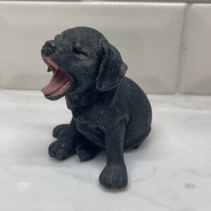 Black Lab Dog Figurine - Country Artists - resin - style no.04385